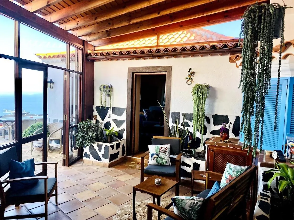 Appartamento Finca La Hoya 1-Tradition Trifft Moderne- Meerblick, Whirlpool & Wintergarten-2 Personen Las Cruces